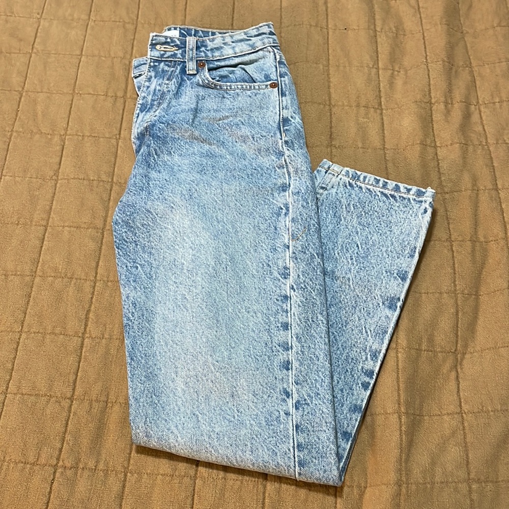 Zara Denim Washed Jeans